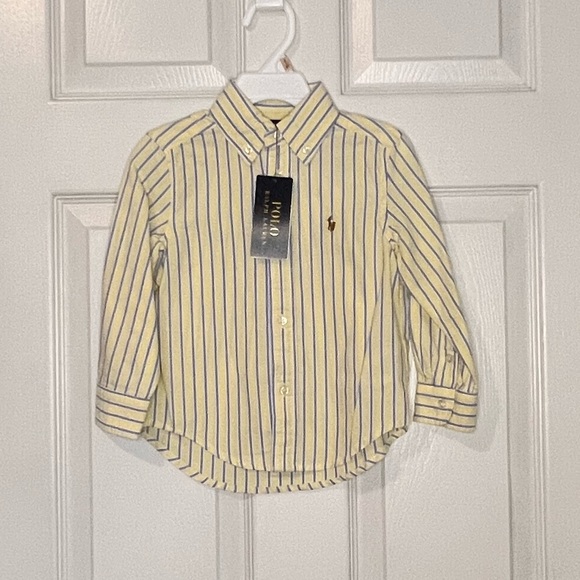 NWT Polo Ralph Lauren Boy’s Sz 2T Button Down Shirt - Picture 4 of 6